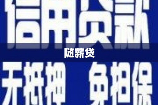 维西随薪贷