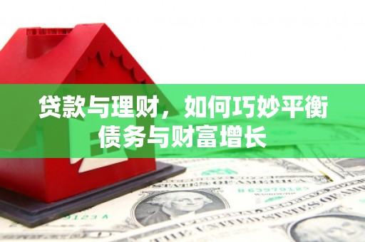 维西贷款与理财，如何巧妙平衡债务与财富增长