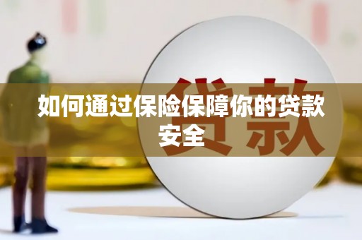 维西如何通过保险保障你的贷款安全