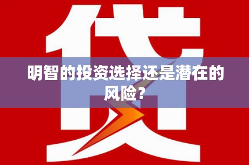 维西明智的投资选择还是潜在的风险？