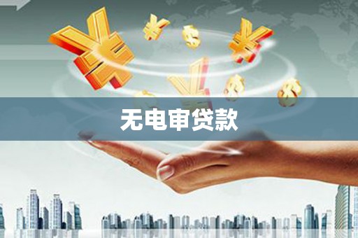 维西无电审贷款