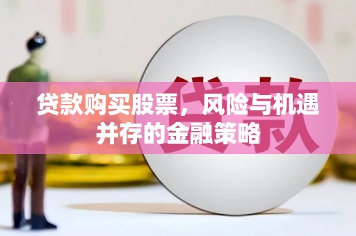 维西贷款购买股票，风险与机遇并存的金融策略