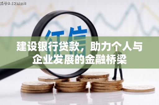 维西建设银行贷款，助力个人与企业发展的金融桥梁