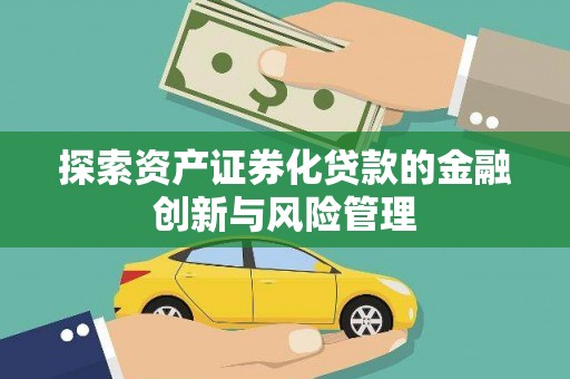 维西探索资产证券化贷款的金融创新与风险管理