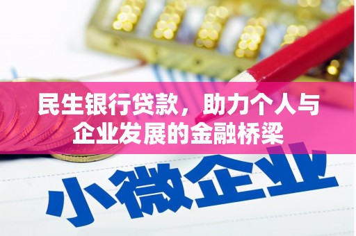 维西民生银行贷款，助力个人与企业发展的金融桥梁