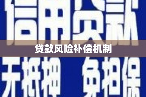 维西贷款风险补偿机制