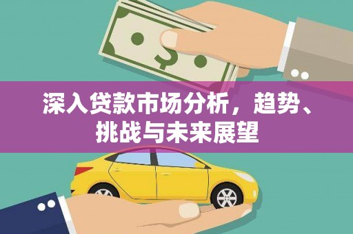 维西深入贷款市场分析，趋势、挑战与未来展望