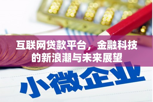 维西互联网贷款平台，金融科技的新浪潮与未来展望