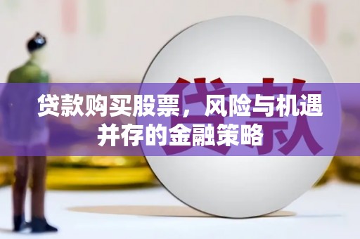 维西贷款购买股票，风险与机遇并存的金融策略