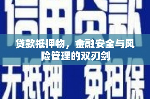 维西贷款抵押物，金融安全与风险管理的双刃剑